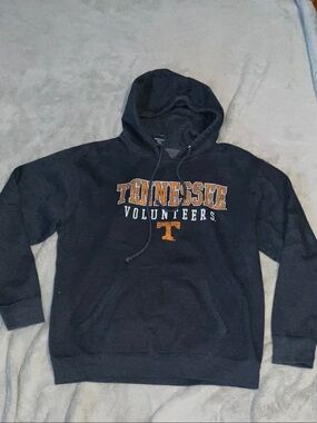 Agenda Tennessee Volunteers Black Hoodie with Orange Logo